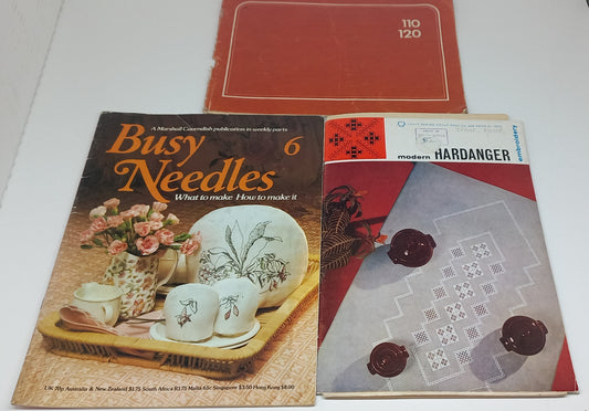 Needles and Embroidery Magazine Book Bundle