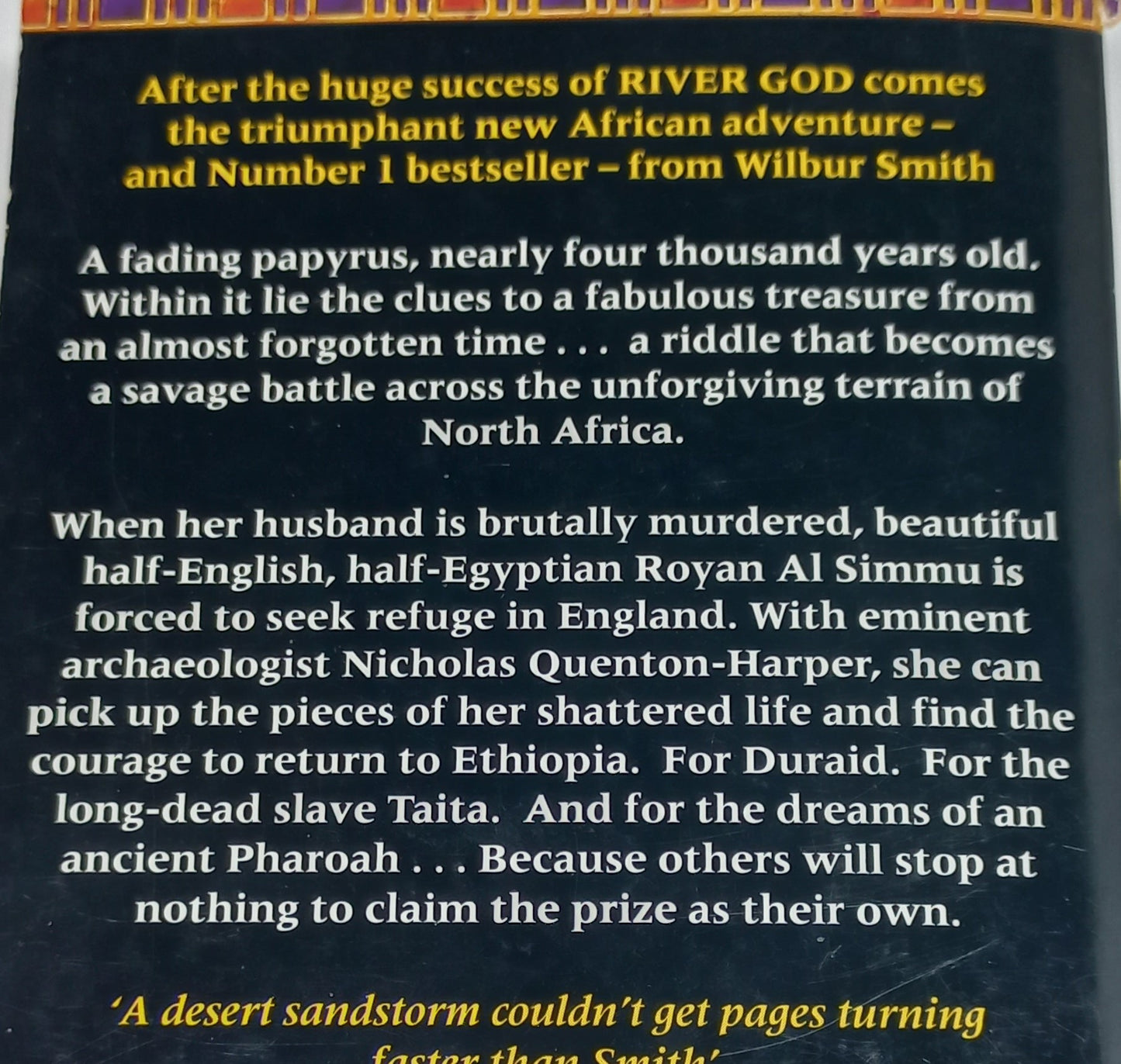 The Seventh Scroll by Wilbur Smith (Ancient Egypt #2)