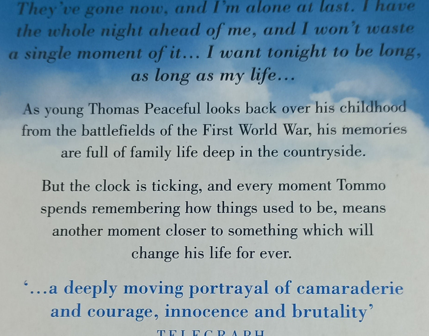 Private Peaceful by Michael Morpurgo