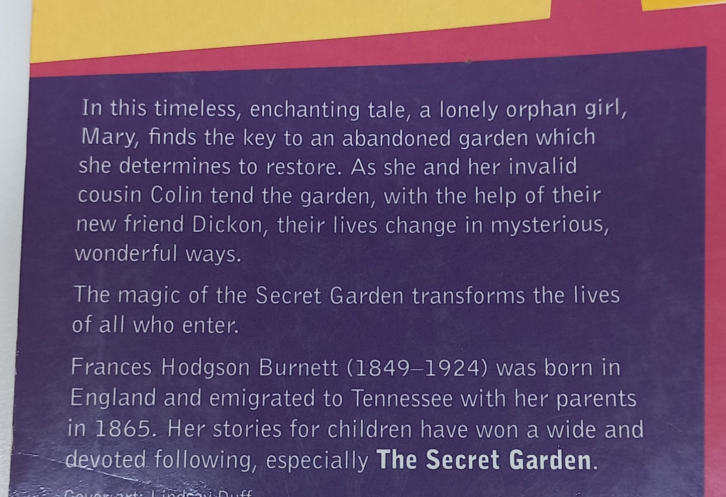 The Secret Garden by Frances Hodgson Burnett
