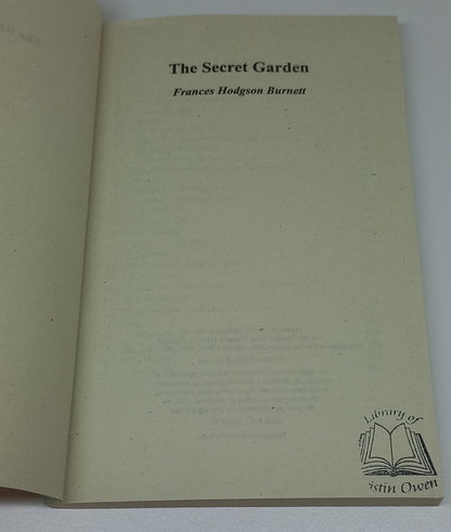 The Secret Garden by Frances Hodgson Burnett