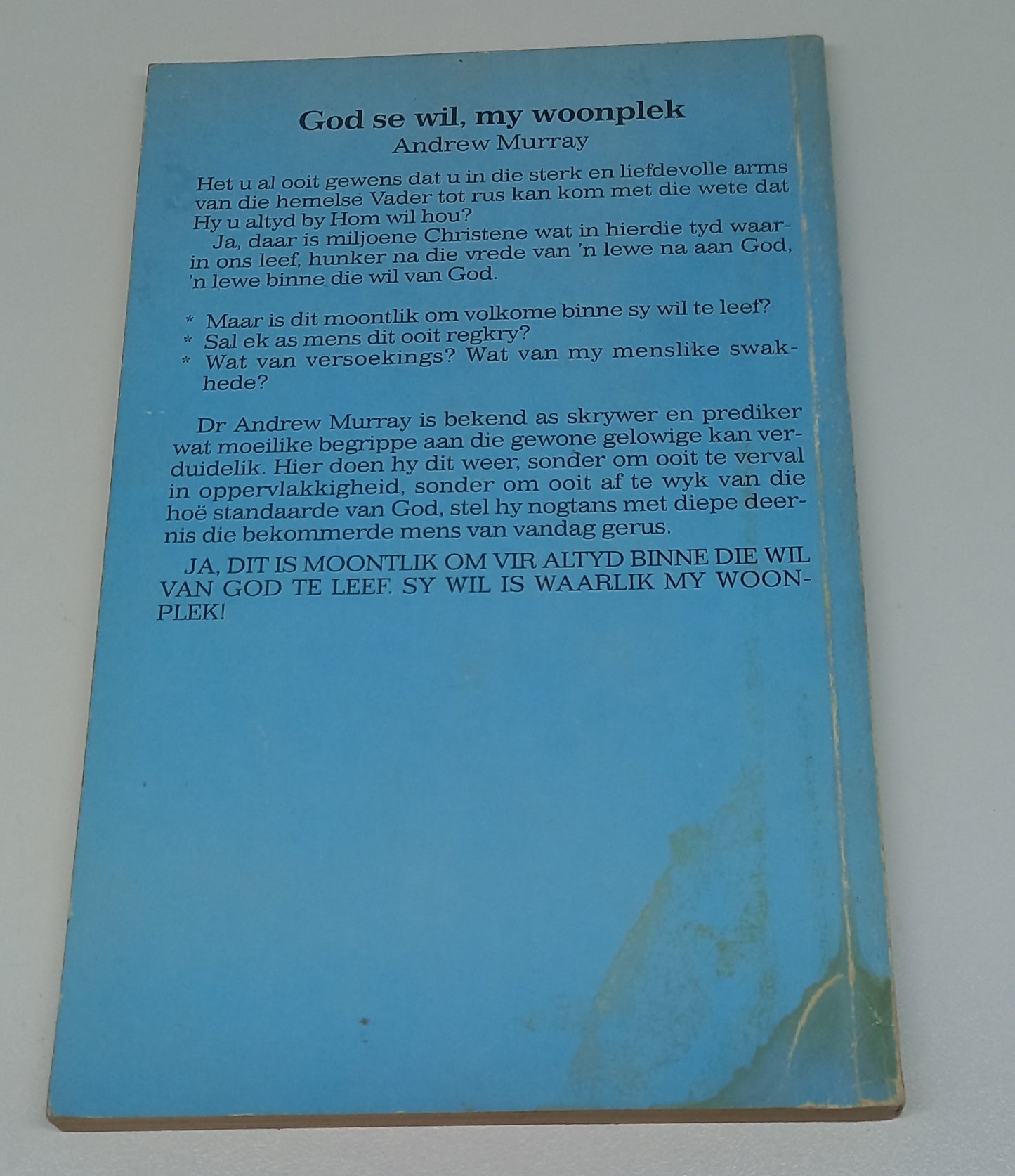 God Se Wil, My Woonplek