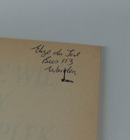 God Se Wil, My Woonplek by Andrew Murray