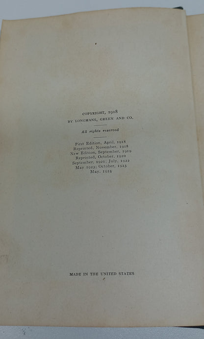 English Literature by Herbert Bates (Printed 1924)