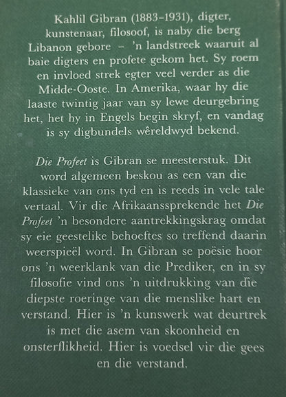 Die Profeet by Kahlil Gibran