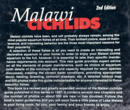 Back to Nature: Guide to Malawi Cichlids by Ad Konings (Has a torn page)