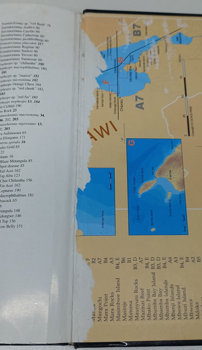 Back to Nature: Guide to Malawi Cichlids by Ad Konings (Has a torn page)