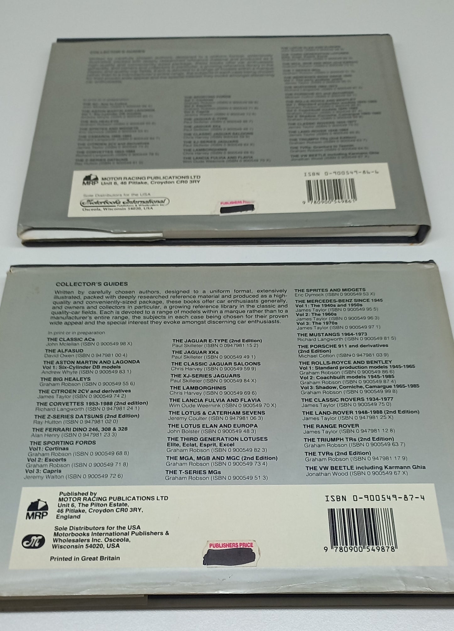Rolls-Royce and Bentley Book Bundle