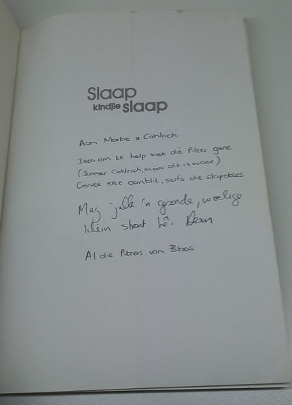 Slaap Kindjie Slaap: Sinvolle Raad Vir 'n Goeie Nagrus by Megan Faure & Ann Richardson