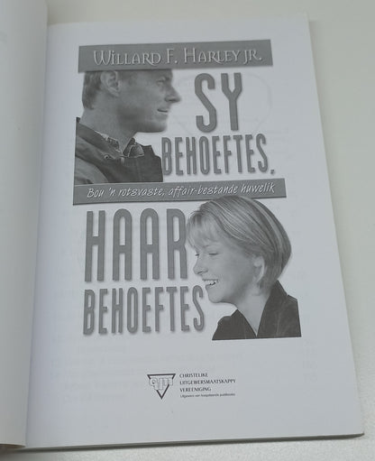 Sy Behoeftes, Haar Behoeftes: Bou 'n Rotsvaste, Affair-Bestande Huwelik by Willard F. Harvey Jr