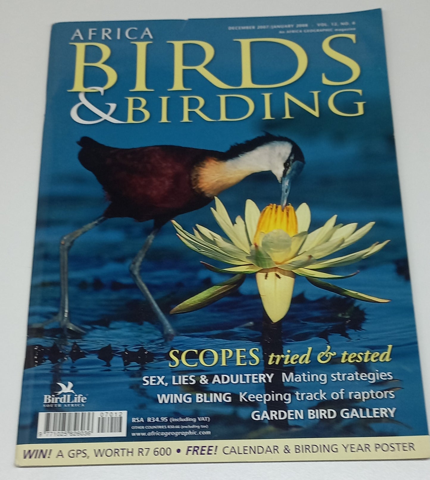 Africa Birds & Birding: An Africa Geographic Magazine December 2007/January 2008 Volume 12 Number 6