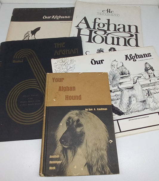 Afghan Hound Book Bundle
