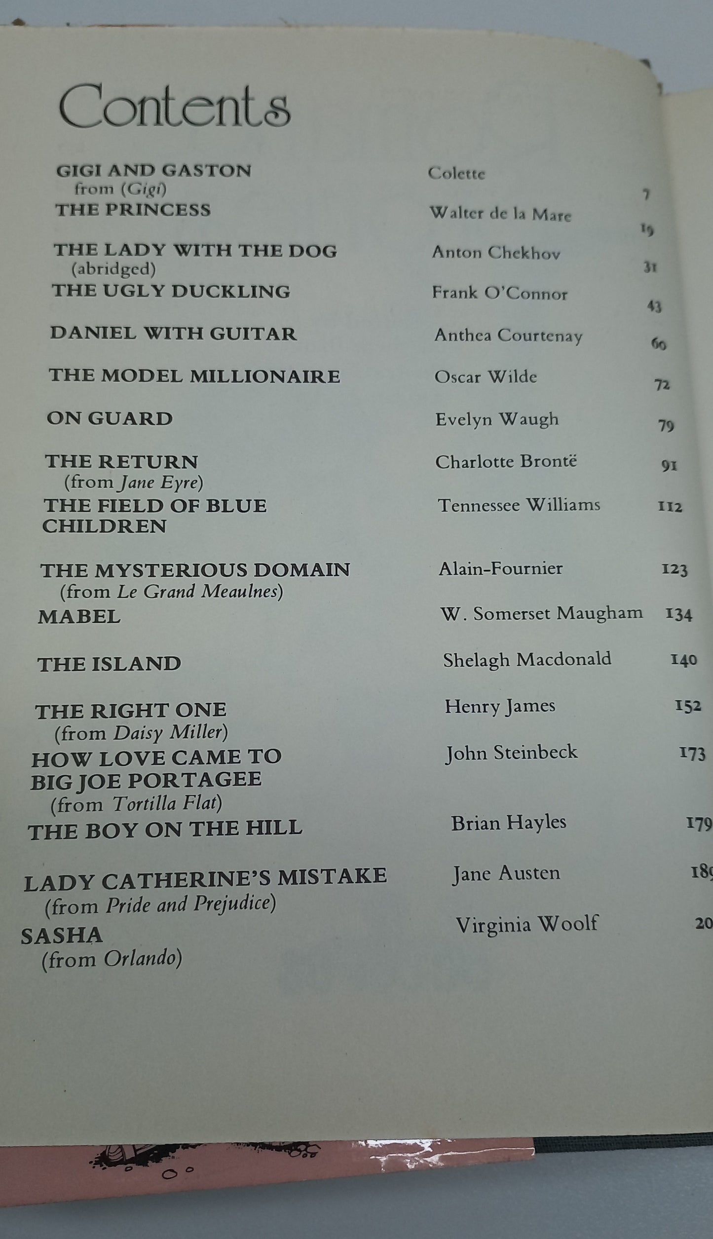 Romance Stories by Elizabeth Bland (Short Stories) Authors include Colette, Evelyn Waugh, Tennessee Williams, Jane Austen & F. Scott Fitzgerald