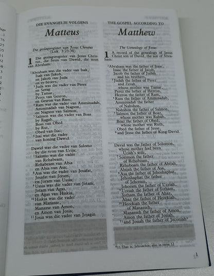 Die Nuwe Testament en Psalms/ The New Testament and Psalms