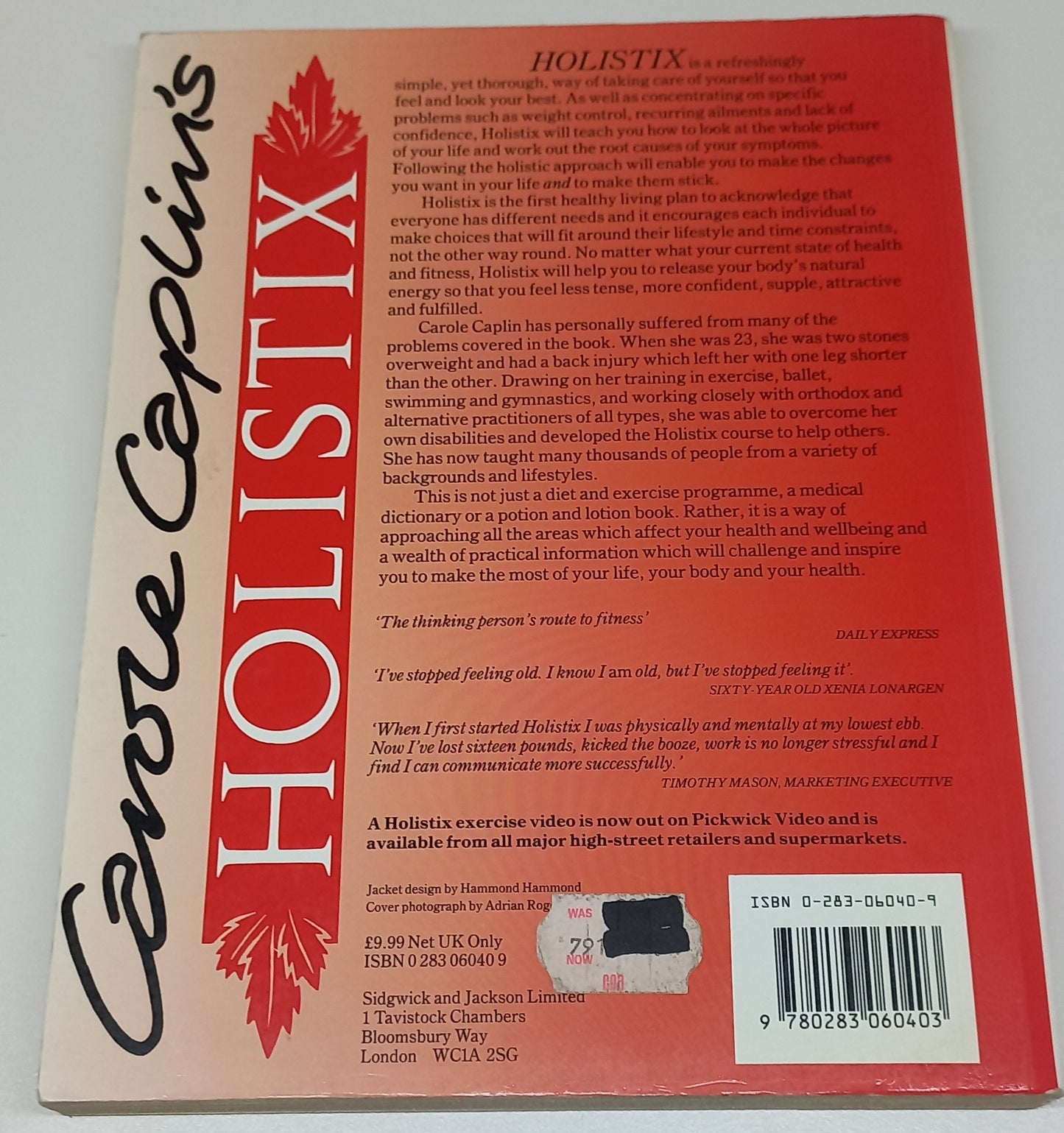 Holistix by Carole Caplin