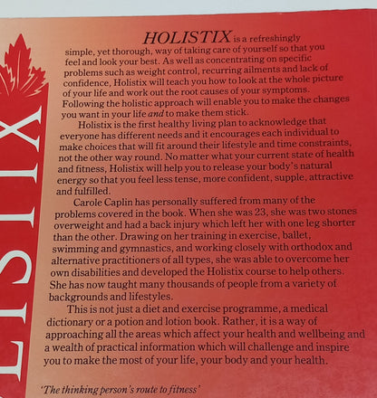 Holistix by Carole Caplin