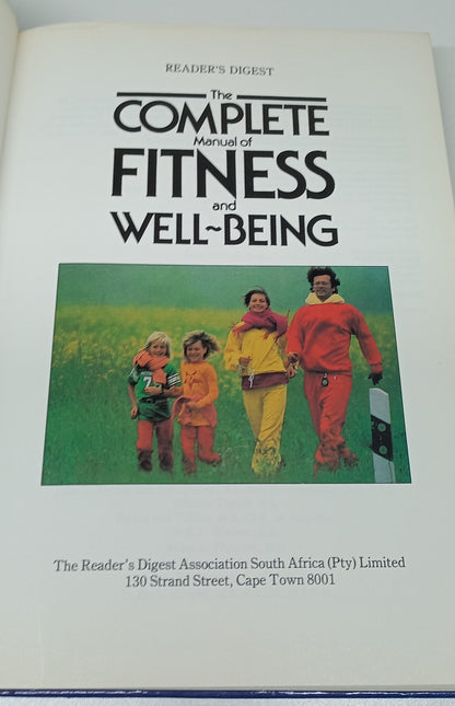The Complete Manual of Fitness and Well-being by Reader's Digest