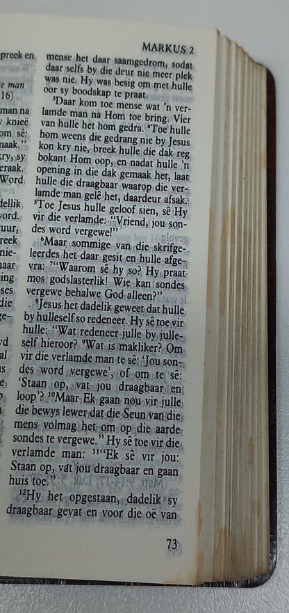 Nuwe Testament en Psalms (POCKET-SIZED BIBLE)
