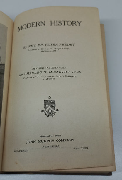 Modern History by Dr P. Fredet