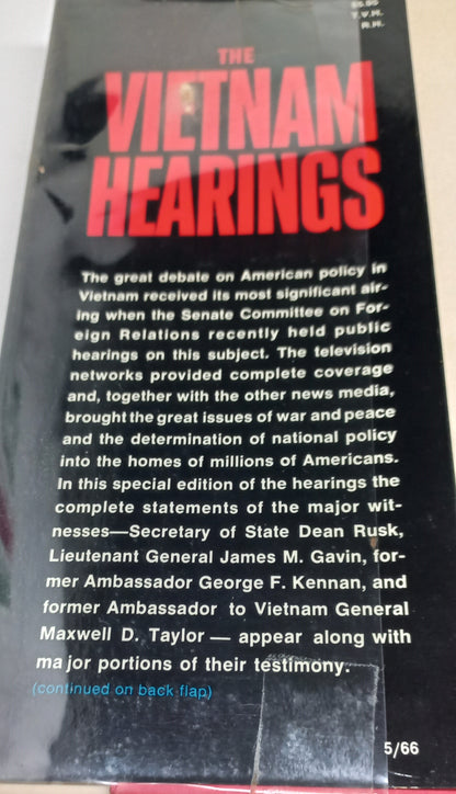 The Vietnam Hearings