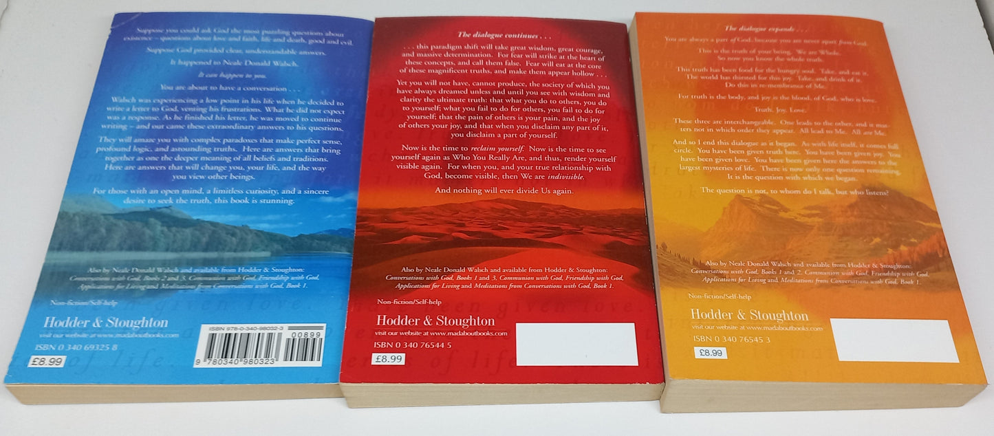 Conversations With God Book 1-3 Book Bundle