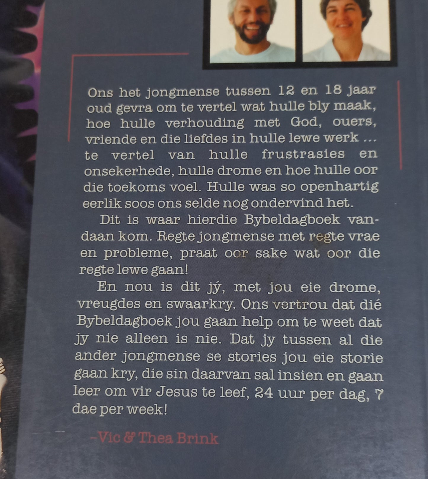 24/7 Bybeldagboek vir Tieners