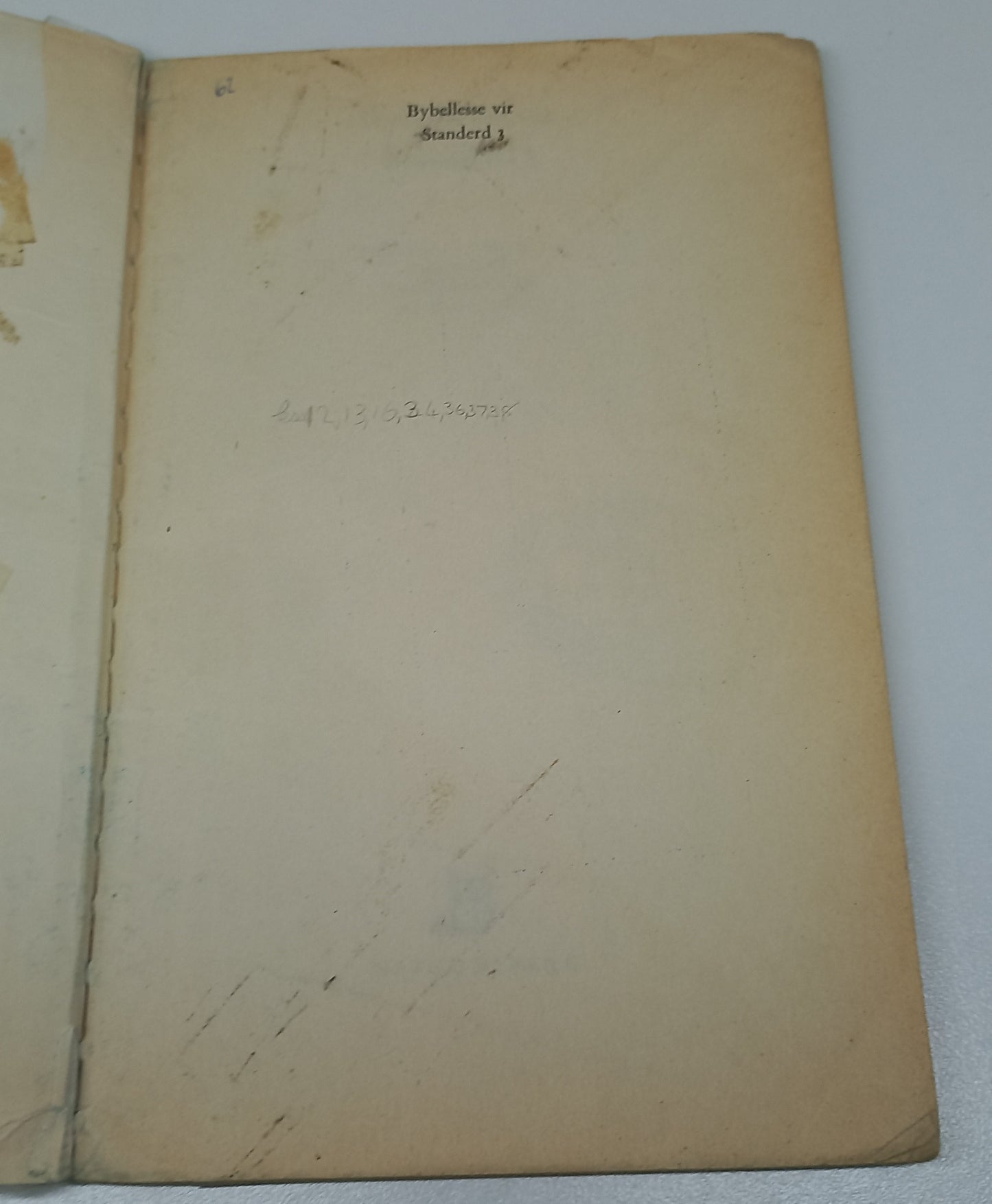 Bybellesse vir Standerd 3 by J.H. Van Wyk, I.J. Grove, H.O. Maree & S.J Vorster