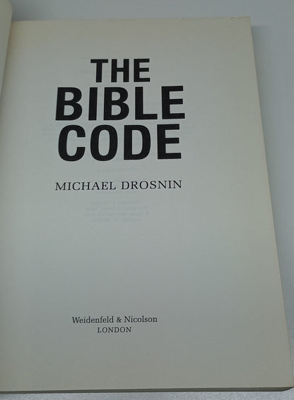 The Bible Code (The Bible Code #1) by Michael Drosnin [Paperback]