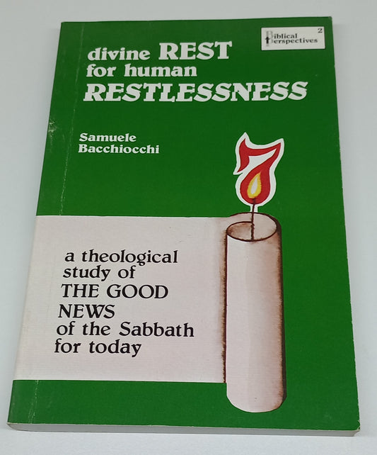 Divine Rest for Human Restlessness