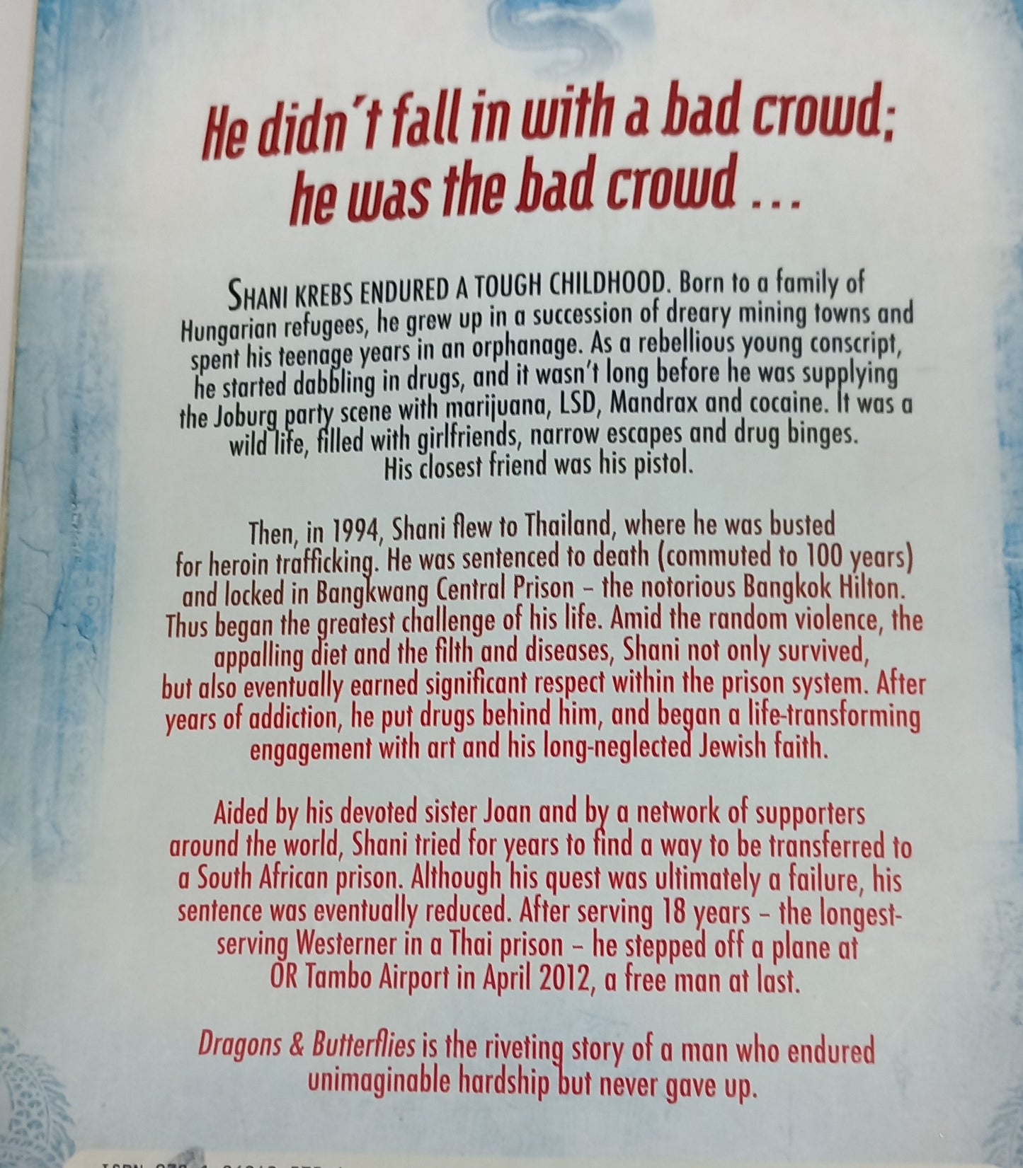 Dragons & Butterflies: Sentenced To Die, Choosing To Live A Memoir by Shani Krebs