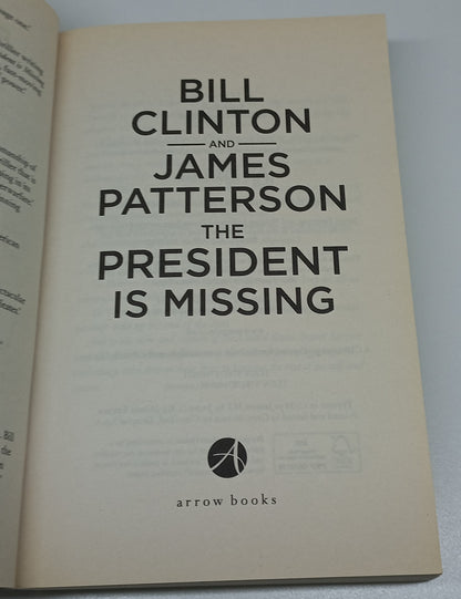 The President is Missing by James Patterson & Bill Clinton