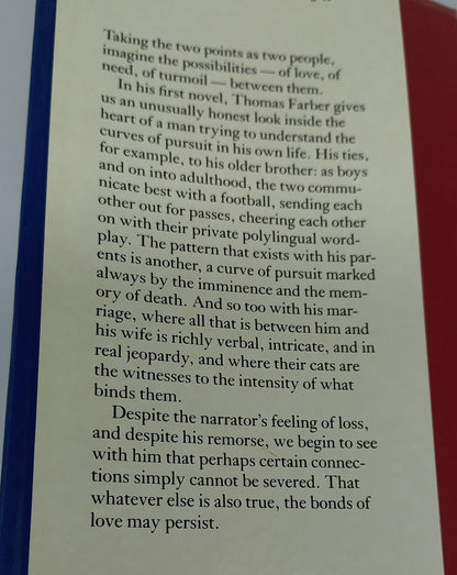 Curves of Pursuit: A Novel by Thomas Farber