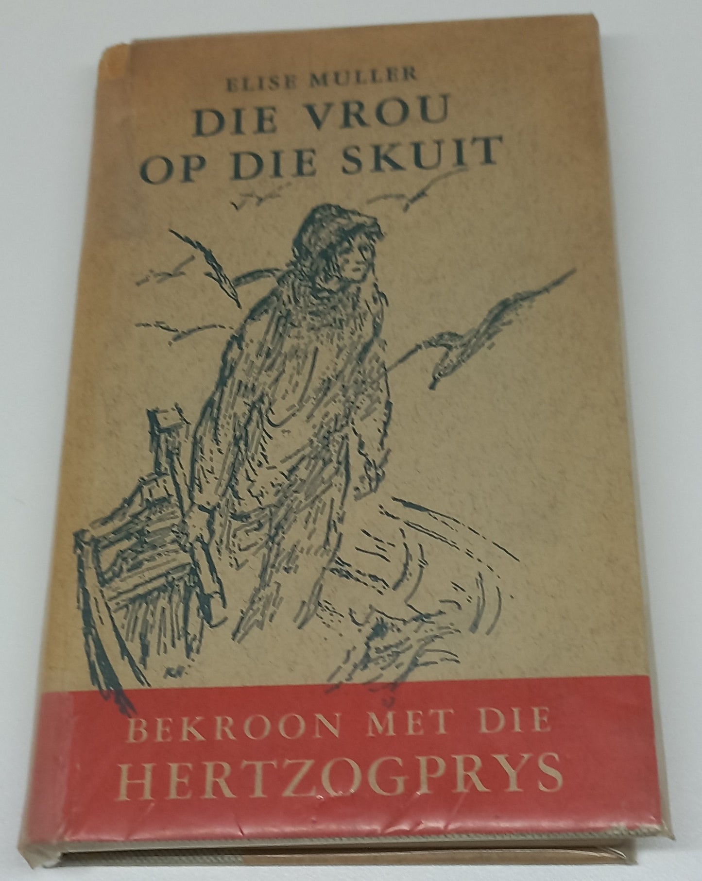 Die Vrou Op die Skuit