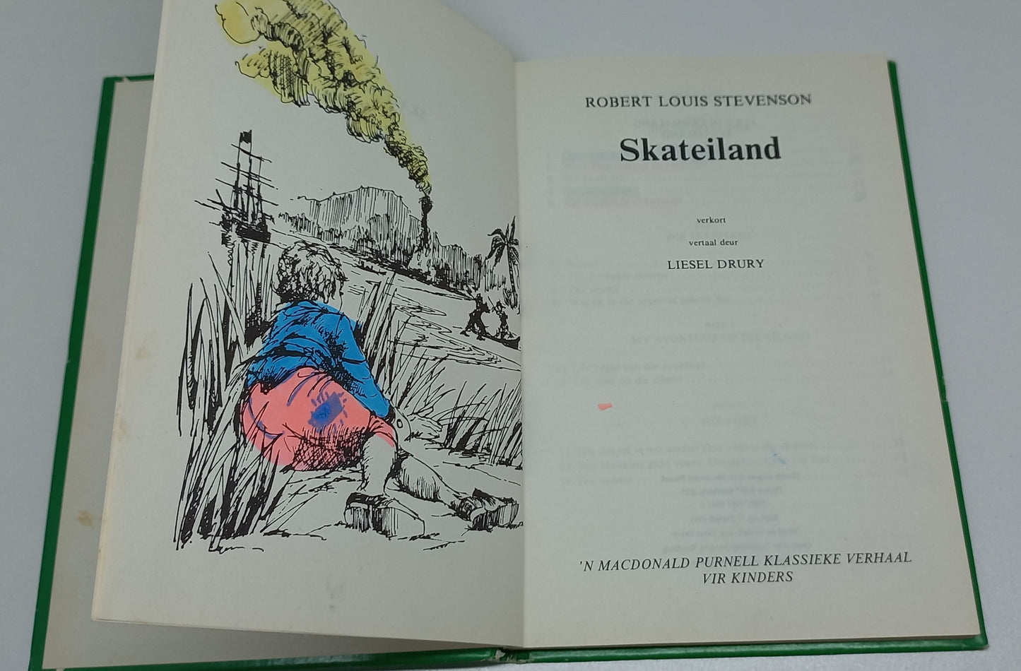 Skateiland: 'n Macdonald Purnell Klassieke Verhaal Vir Kinders by Robert Louis Stevenson