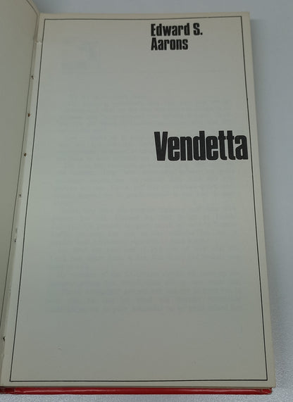 Vendetta by Edward S. Aarons (Klub 707)