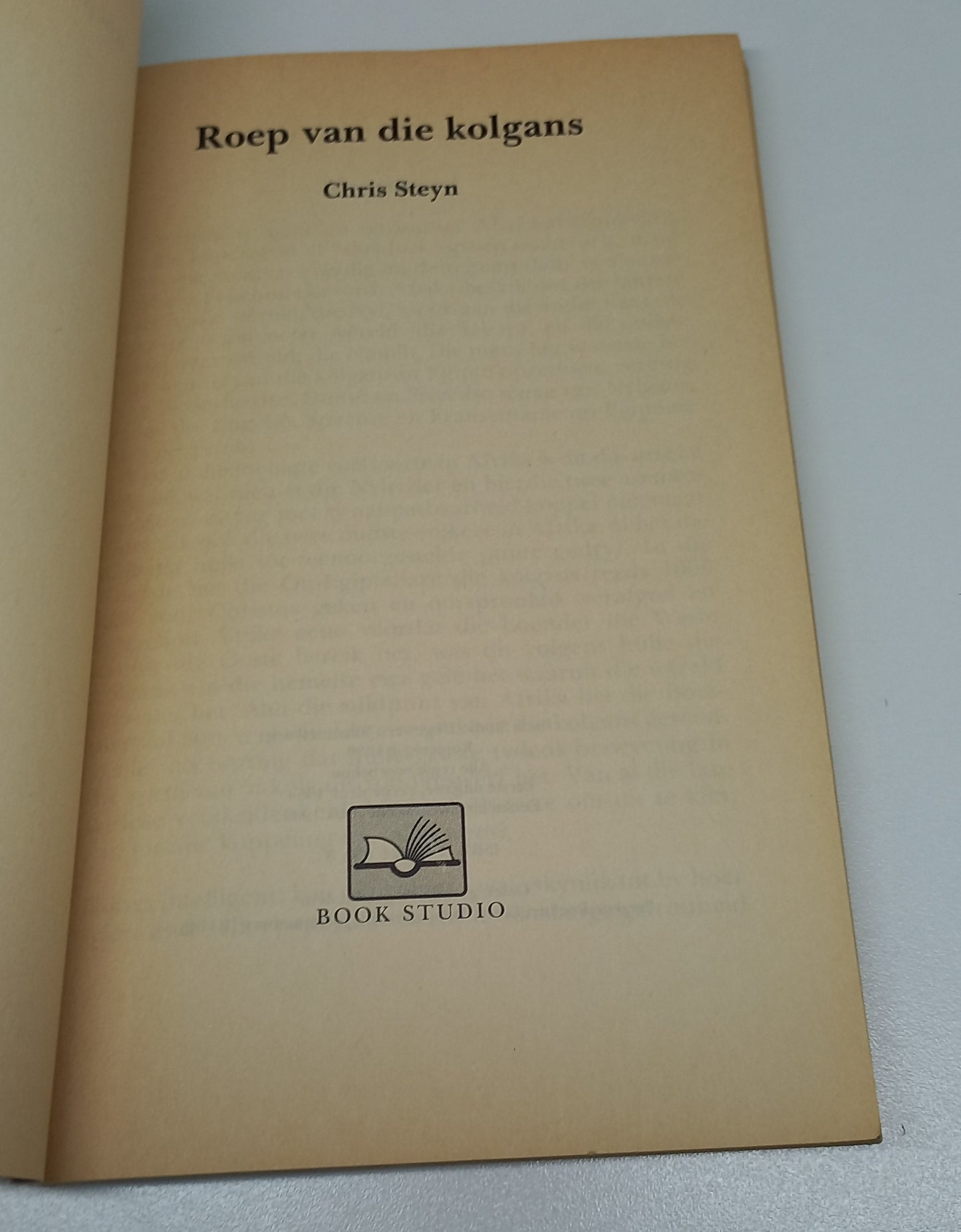 Roep van die Kolgans by Chris Steyn