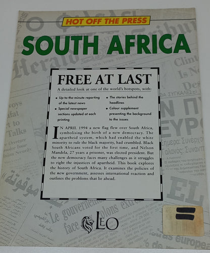 South Africa: Hot Off The Press