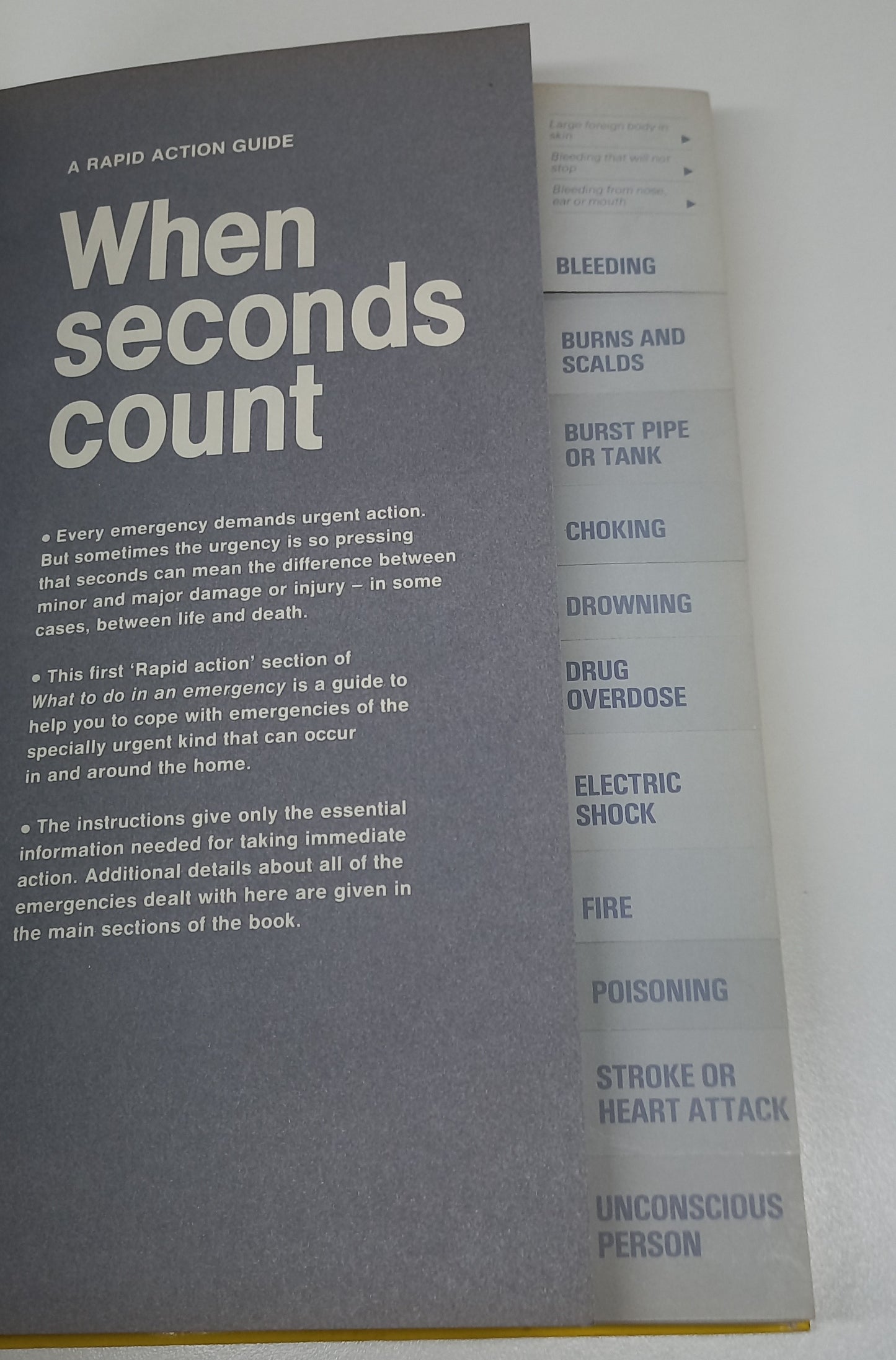 What to do in an Emergency Reader's Digest South African