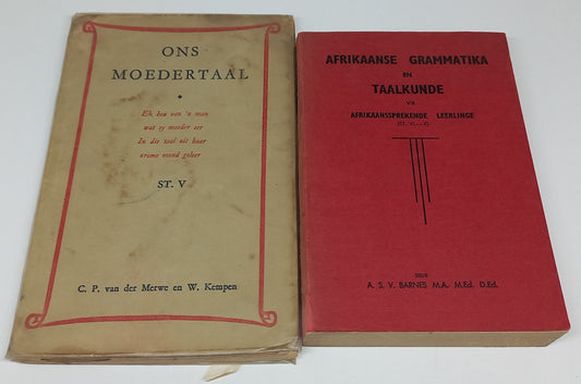 Afrikaanse Grammatika en Moedertaal Book Bundle