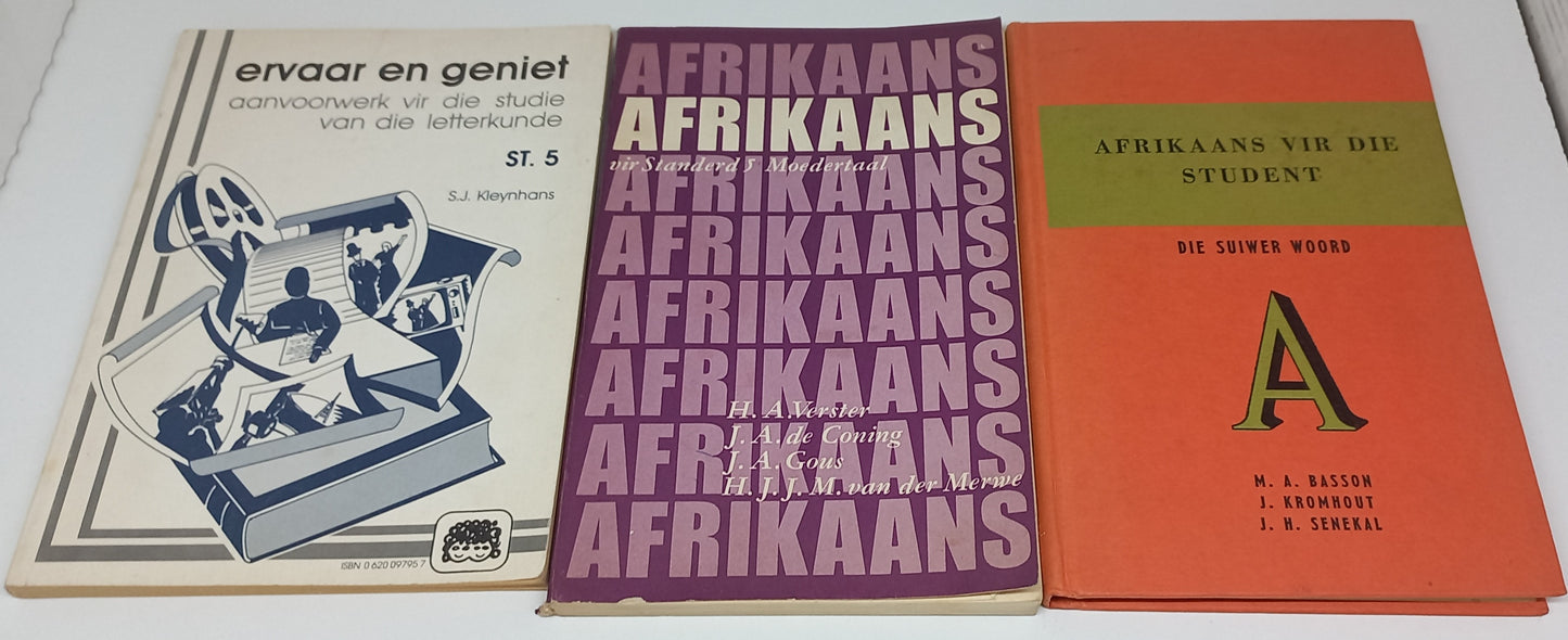 Afrikaans Education Book Bundle