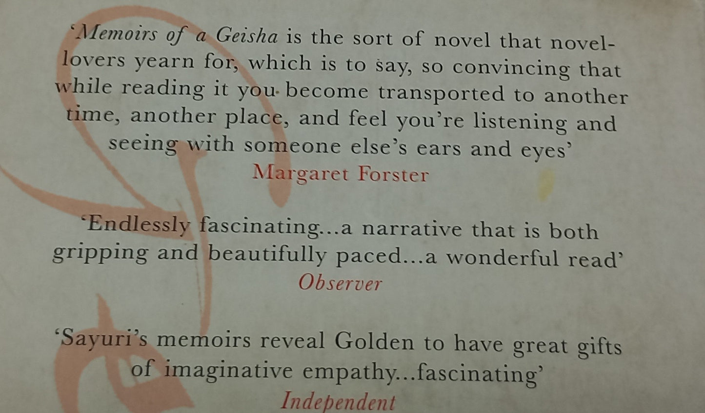 Memoirs of a Geisha