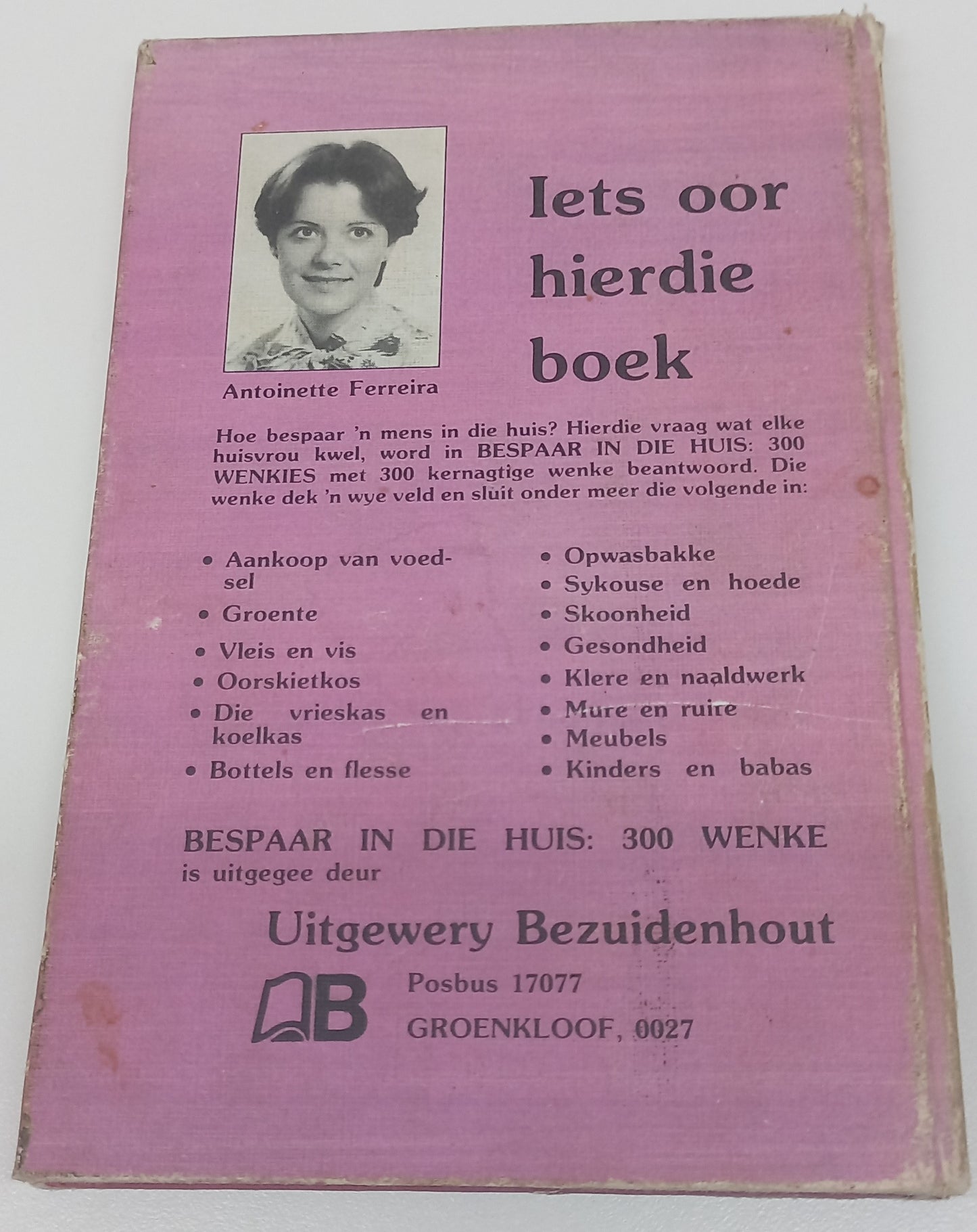 Bespaar in Die Huis 300 Wenkies