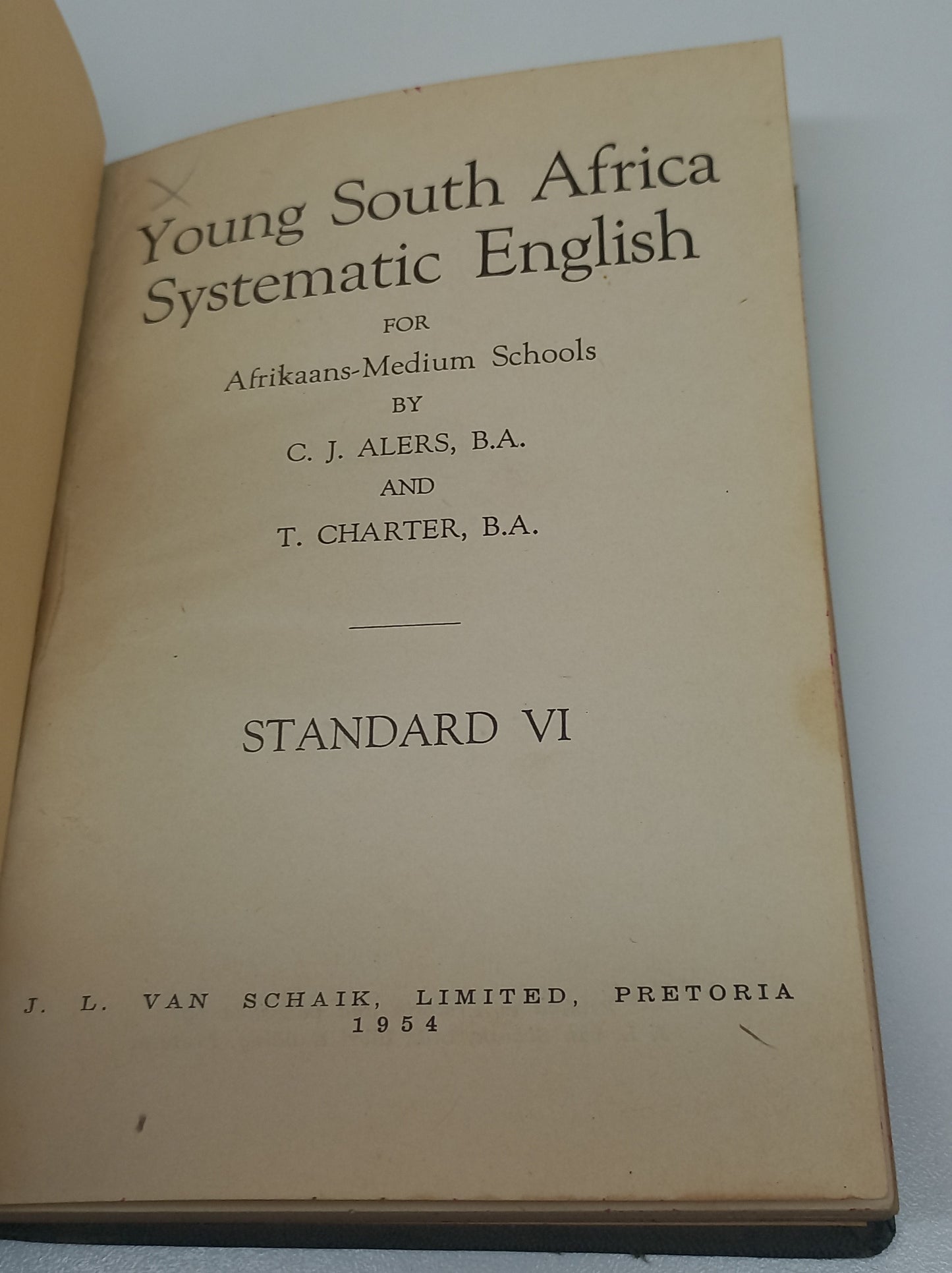 Young South Africa Systematic English