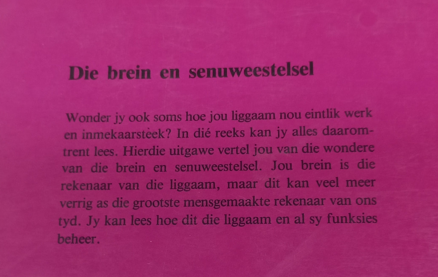 Die Brein en Senuweestelsel
