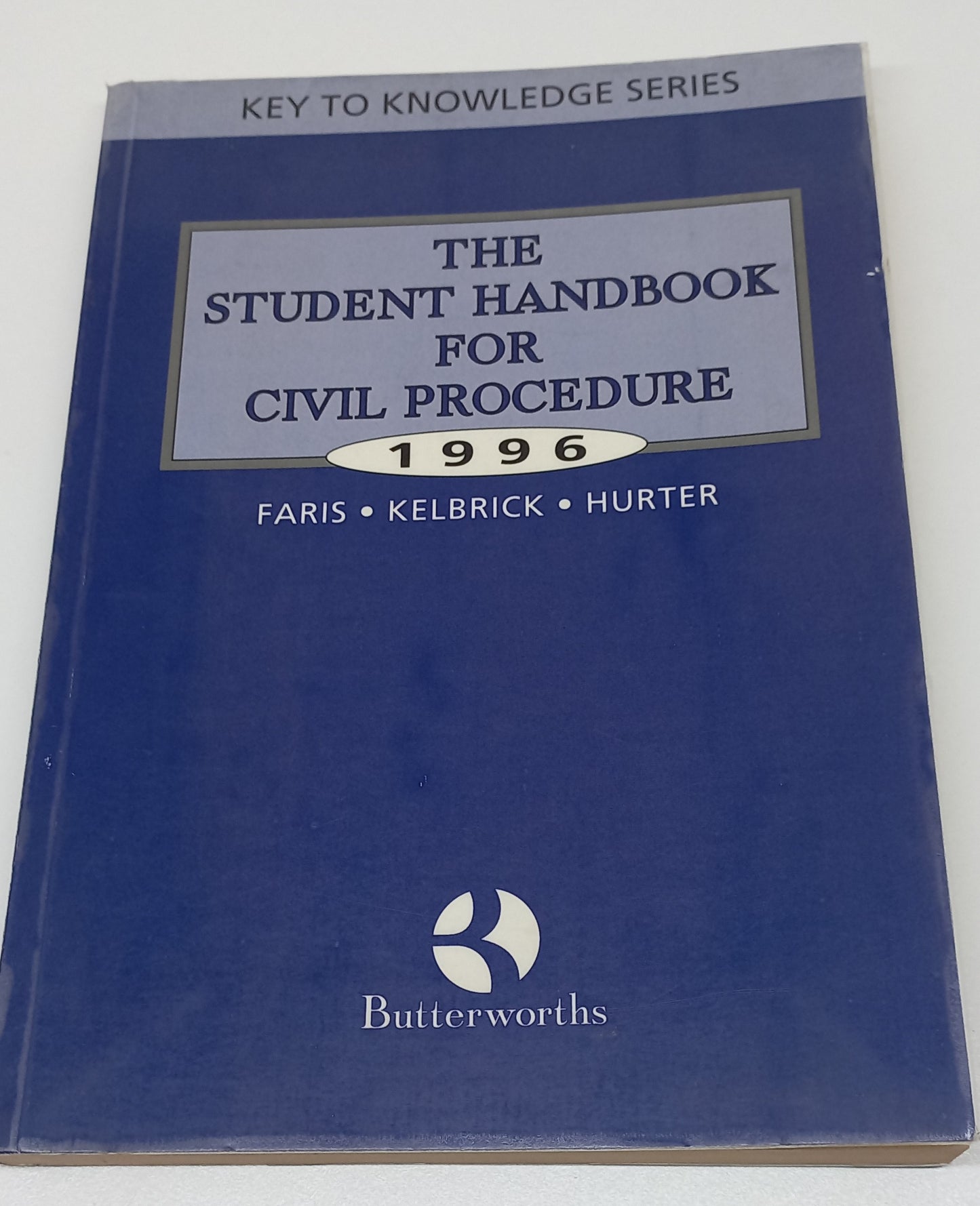 The Student Handbook for Civil Procedure 1996