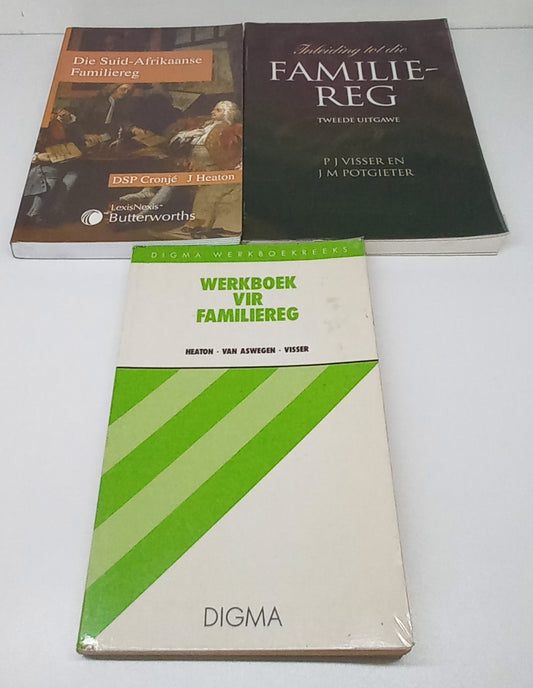 Familiereg 3 Book Bundle