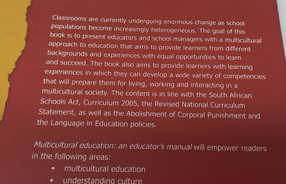 Multicultural Education: An Educator's Manual