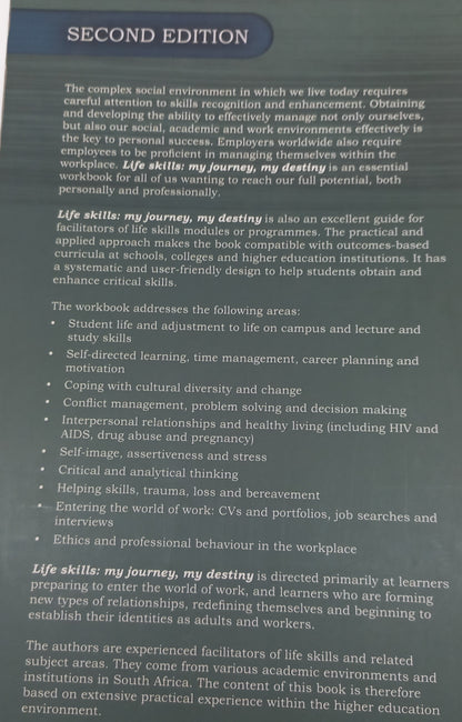 Life Skills: My Journey, My Destiny