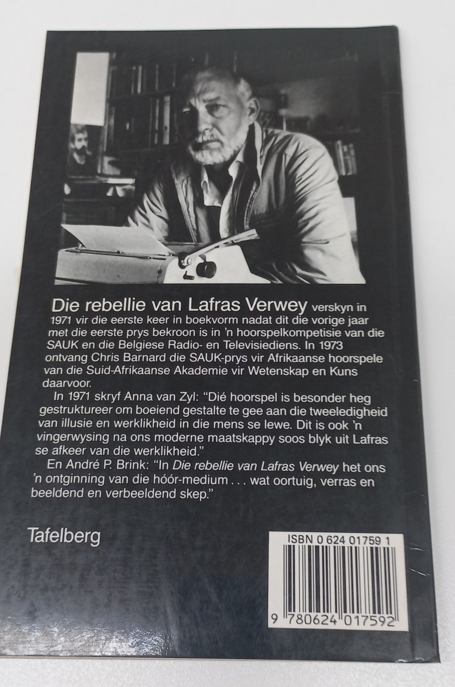 Die Rebellie van Lafras Verwey