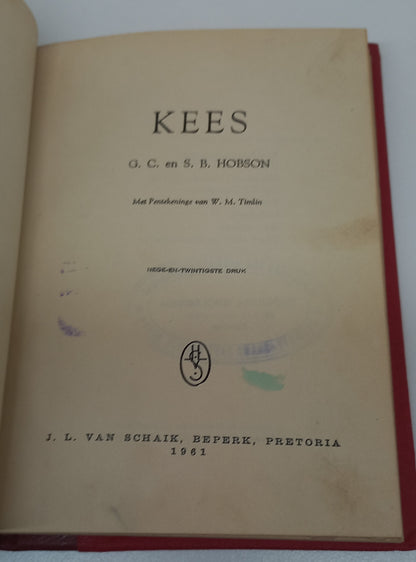 Kees by G.C. & S.B. Hobson